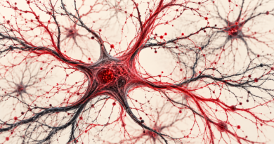 Editorial illustration for brain science topics.