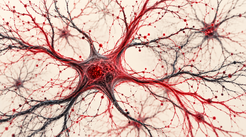 Editorial illustration for brain science topics.