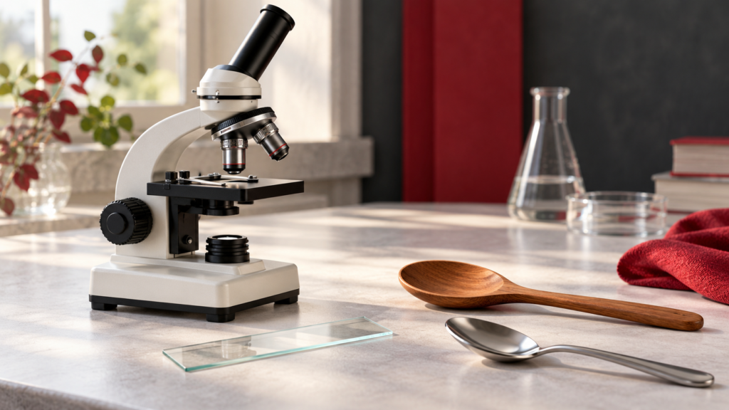 Editorial illustration for everyday science topics.