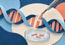 CRISPR Gene Editing: From a DNA Change to a Real-World Result Editorial illustration: crispr gene editing explained.