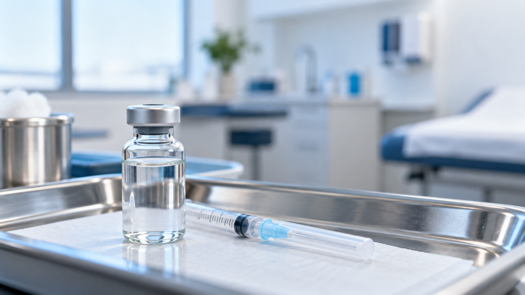 Editorial illustration: rsv vaccine 2023 first approval.